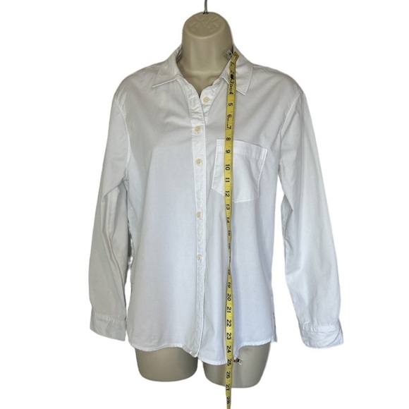 Madewell white, long sleeve top size XS - Picture 3 of 6